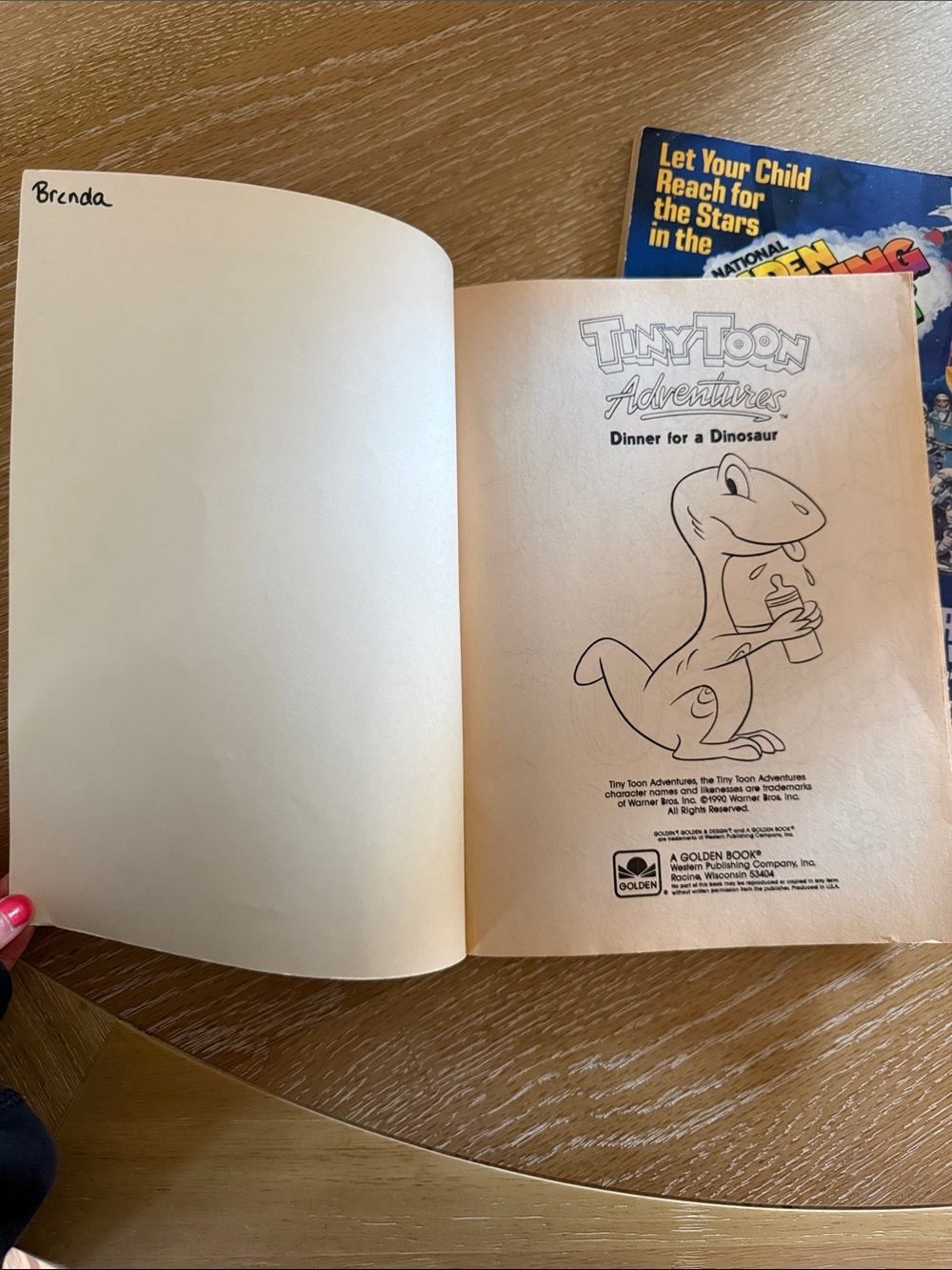 Vintage Tiny Toons and Garfield Coloring Books USED - Picture 6 of 16